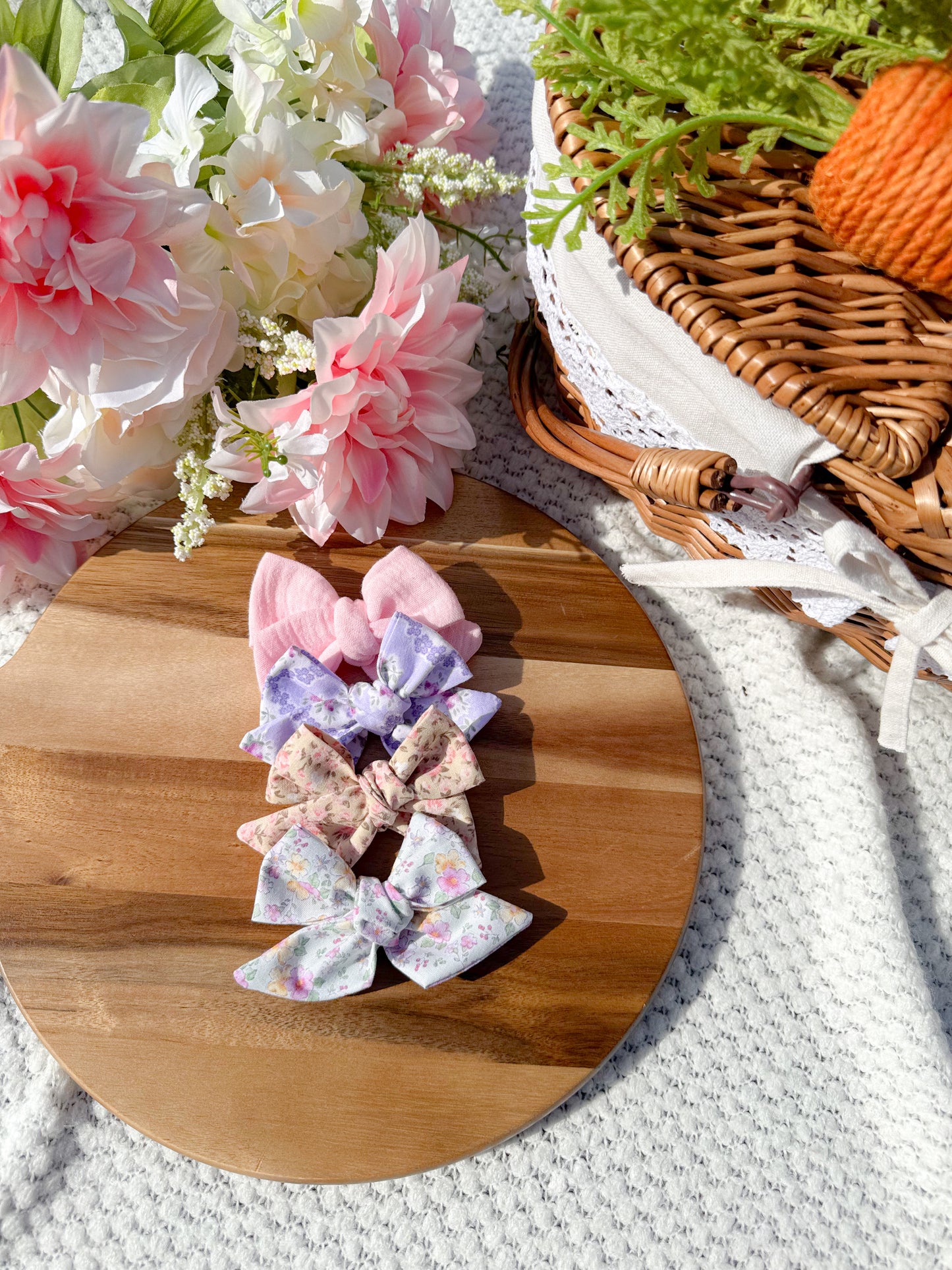 Blossom Hair Bows