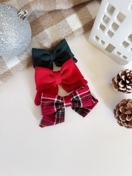 Christmas Hair Bows