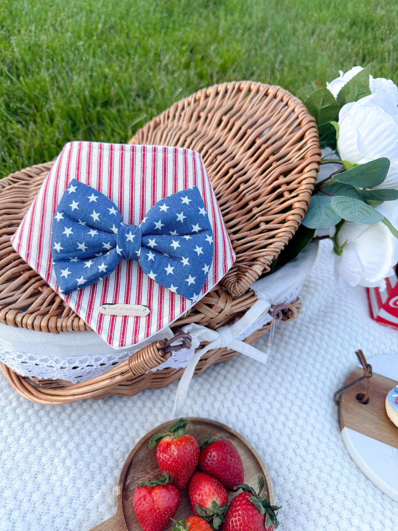 Dog Bandana - Stars & Stripes